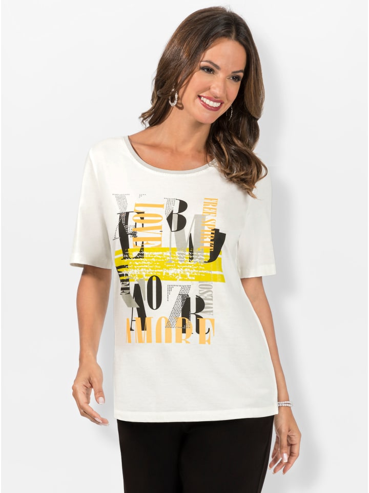 Рубашка с короткими рукавами с принтом цвета экрю и лайма WITT WEIDEN
Рубашка с короткими рукавами с принтом цвета экрю и лайма WITT WEIDEN