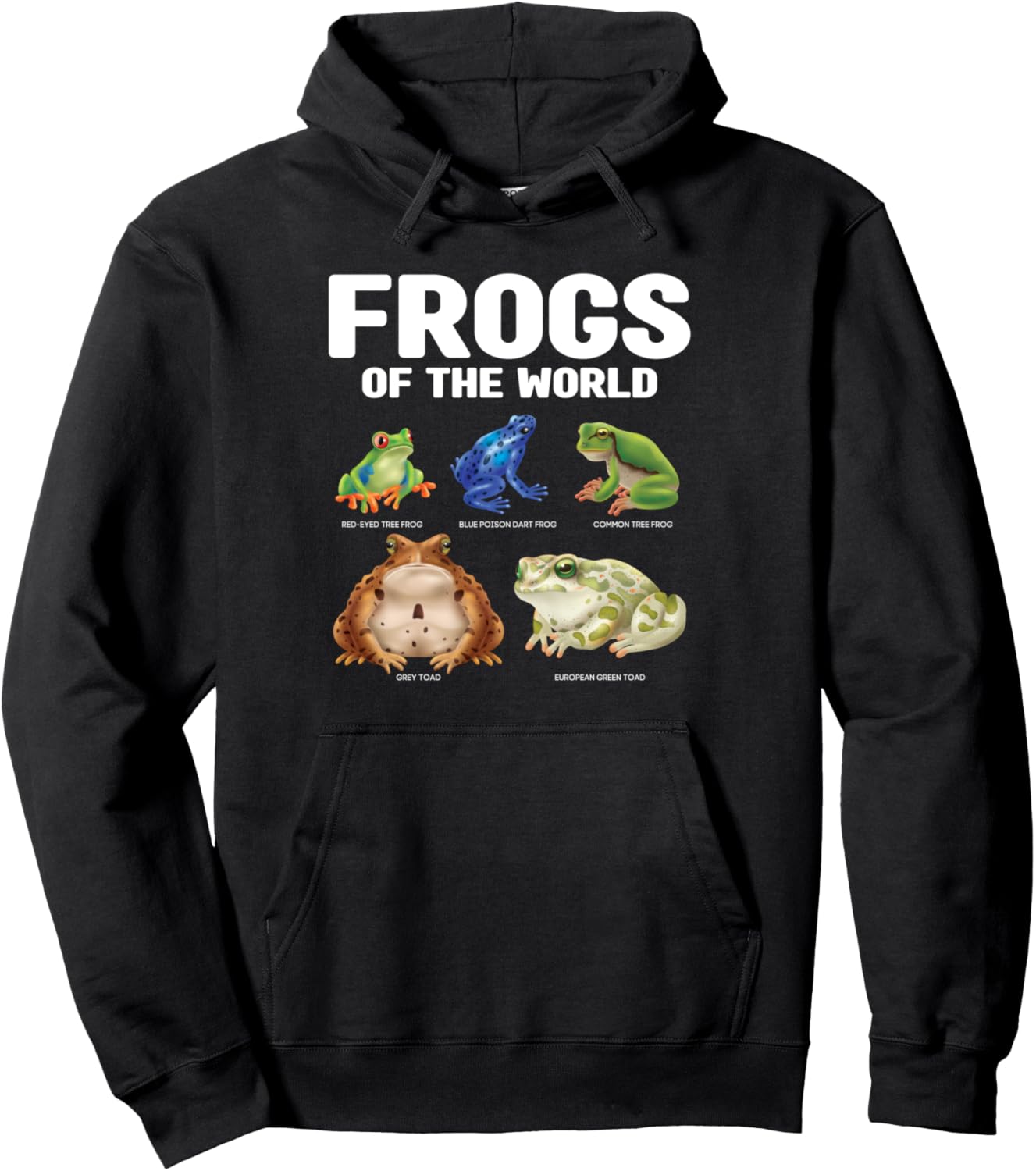 Толстовка с изображением лягушек мира Frogs & Frog Lover Gift, черный
Толстовка с изображением лягушек мира Frogs & Frog Lover Gift, черный