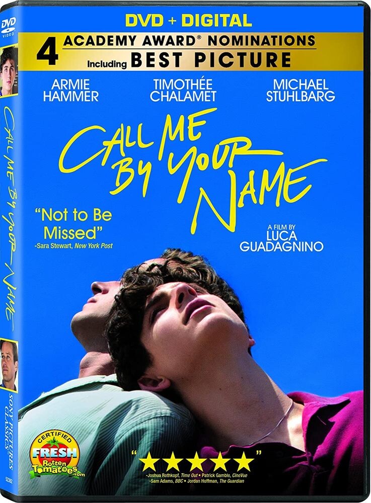 Диск DVD Call Me By Your Name
Диск DVD Call Me By Your Name