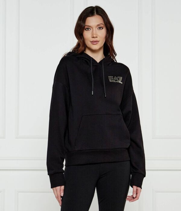 Толстовка мужская Ea7 с капюшоном, черный
Толстовка мужская Ea7 с капюшоном, черный
