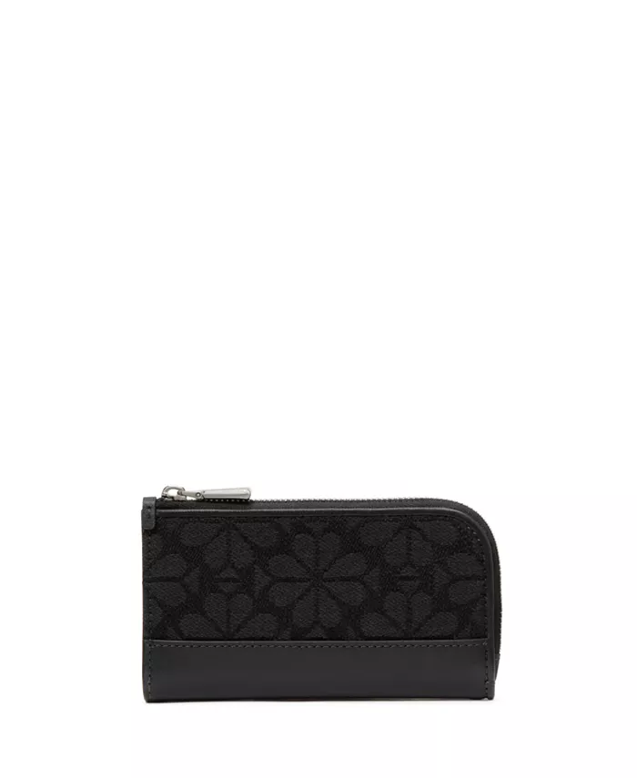 Маленький двухстворчатый кошелек Devin Spade Flower Jacquard kate spade new york, черный
Маленький двухстворчатый кошелек Devin Spade Flower Jacquard kate spade new york, черный