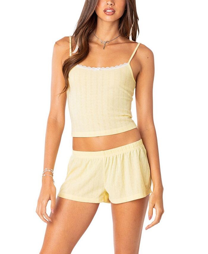 Майка Edikted Irene Pointelle, желтый
Майка Edikted Irene Pointelle, желтый