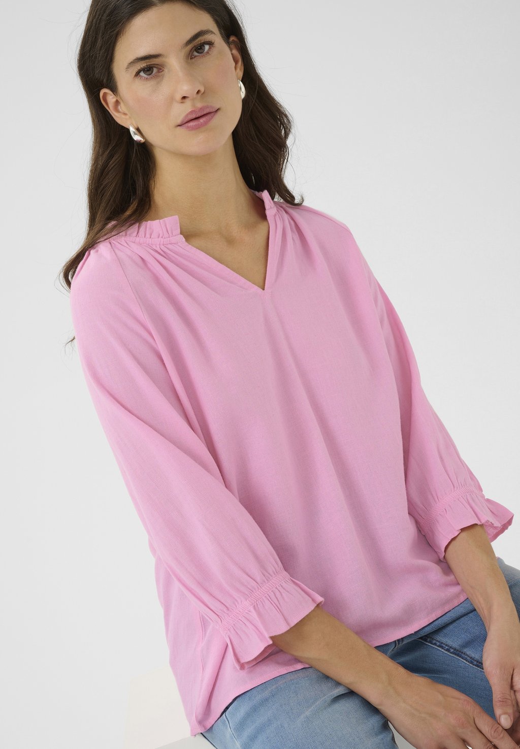 Блуза CRVENTA FRILLS Cream, розовый
Блуза CRVENTA FRILLS Cream, розовый