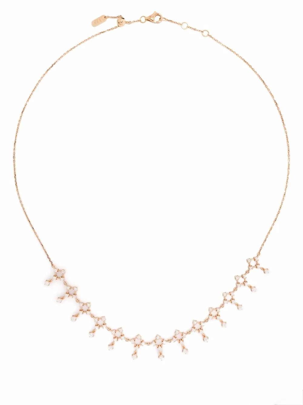 Чокер Lace из розового золота с бриллиантами Djula, розовый
Чокер Lace из розового золота с бриллиантами Djula, розовый