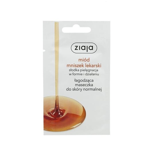 Успокаивающая маска с медом одуванчика, 7 мл Ziaja, Honey Masks
Успокаивающая маска с медом одуванчика, 7 мл Ziaja, Honey Masks