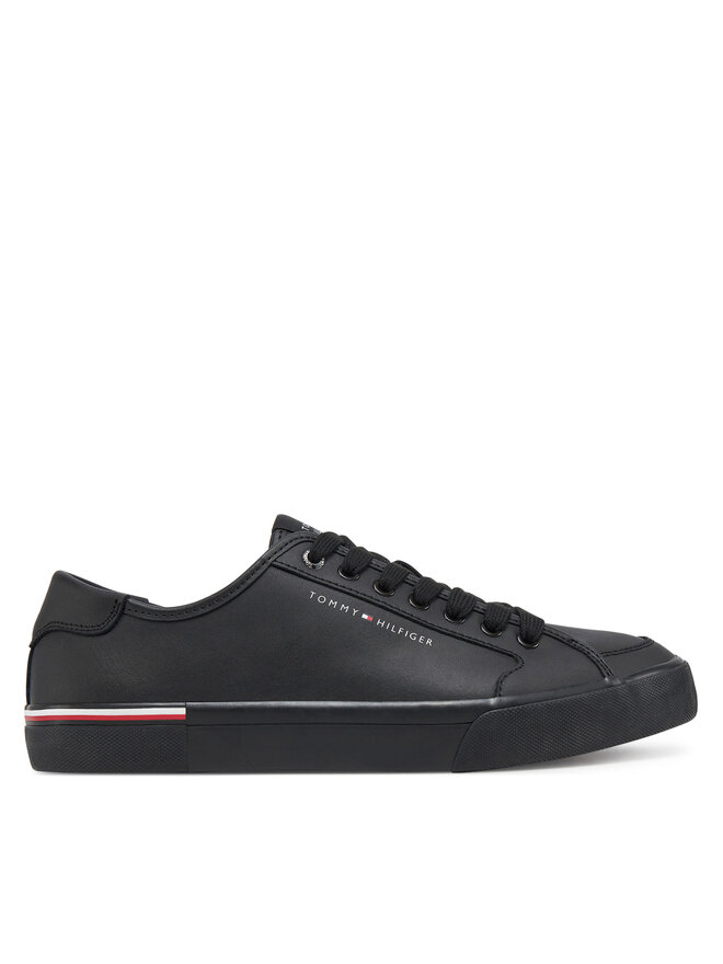 Кроссовки Core Corporate Vulc Leather FM0FM05399 Tommy Hilfiger, черный 
Кроссовки Core Corporate Vulc Leather FM0FM05399 Tommy Hilfiger, черный