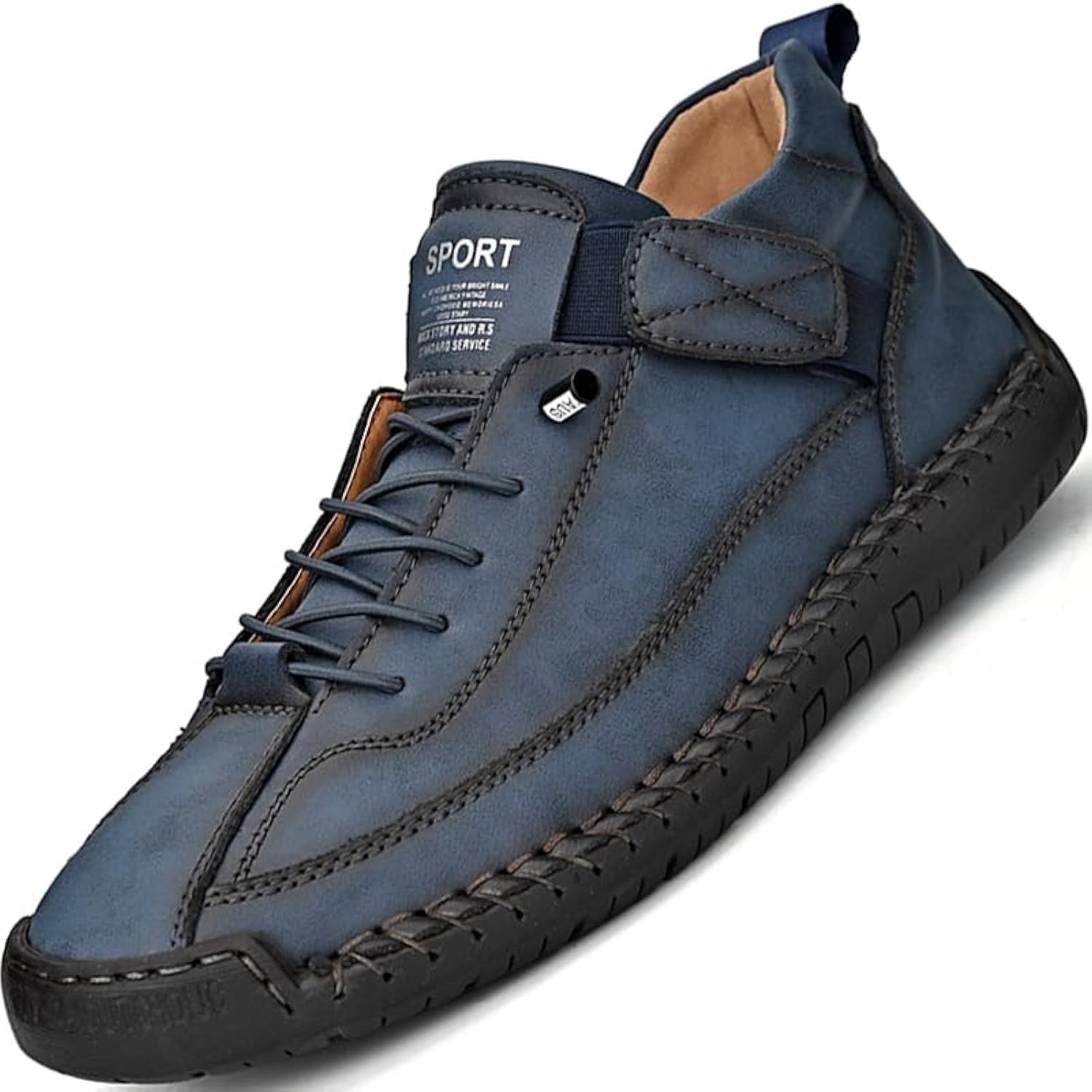 Мужские кожаные туфли LZDZN для мужчин, лоферы, повседневные, мужские ботинки черного, коричневого, хаки, синего и зеленого цвета, больших размеров, ручная работа, модные
Мужские кожаные туфли LZDZN для мужчин, лоферы, повседневные, мужские ботинки черного, коричневого, хаки, синего и зеленого цвета, больших размеров, ручная работа, модные