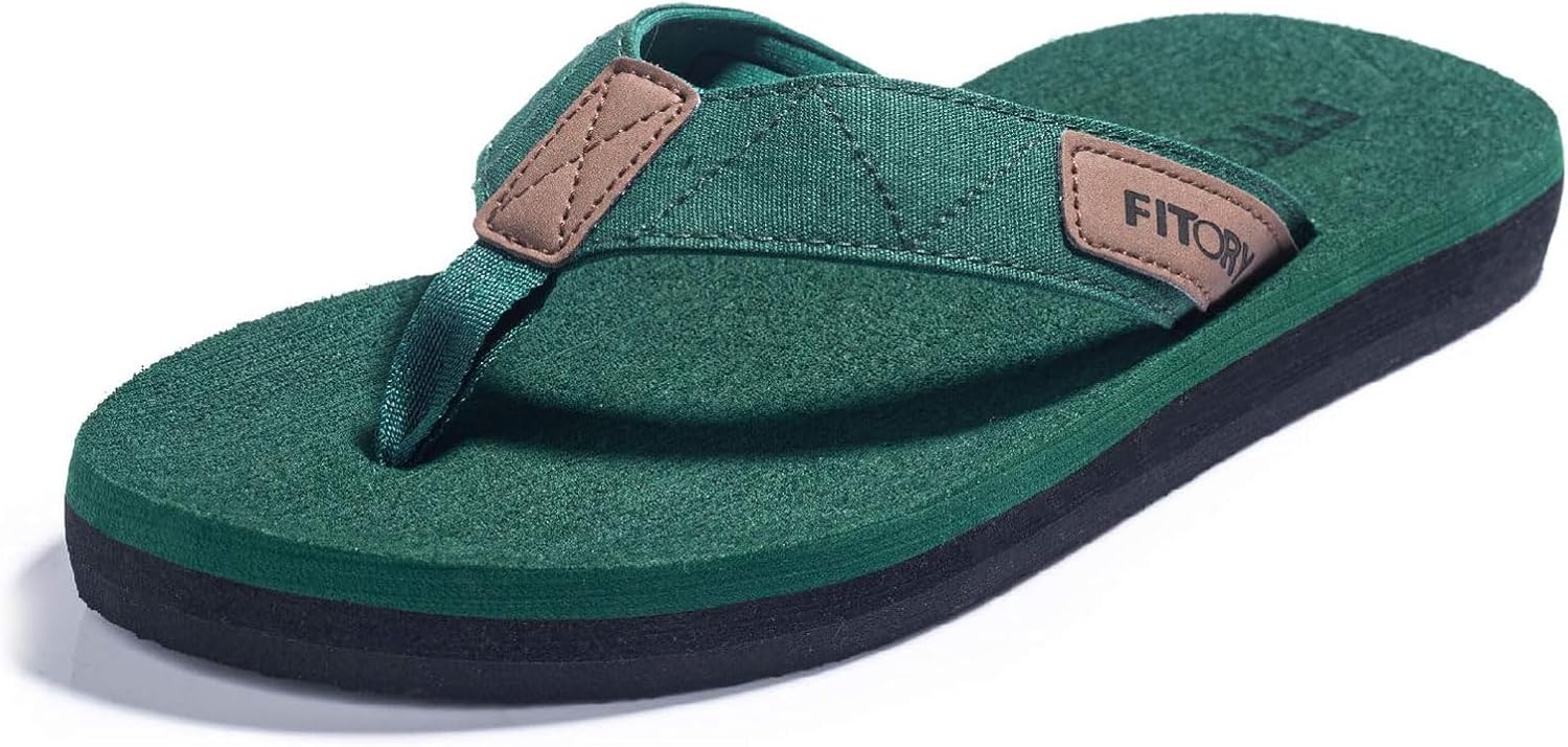 Мужские шлепанцы FITORY, вьетнамки, комфортные сандалии для пляжа, зеленый
Мужские шлепанцы FITORY, вьетнамки, комфортные сандалии для пляжа, зеленый