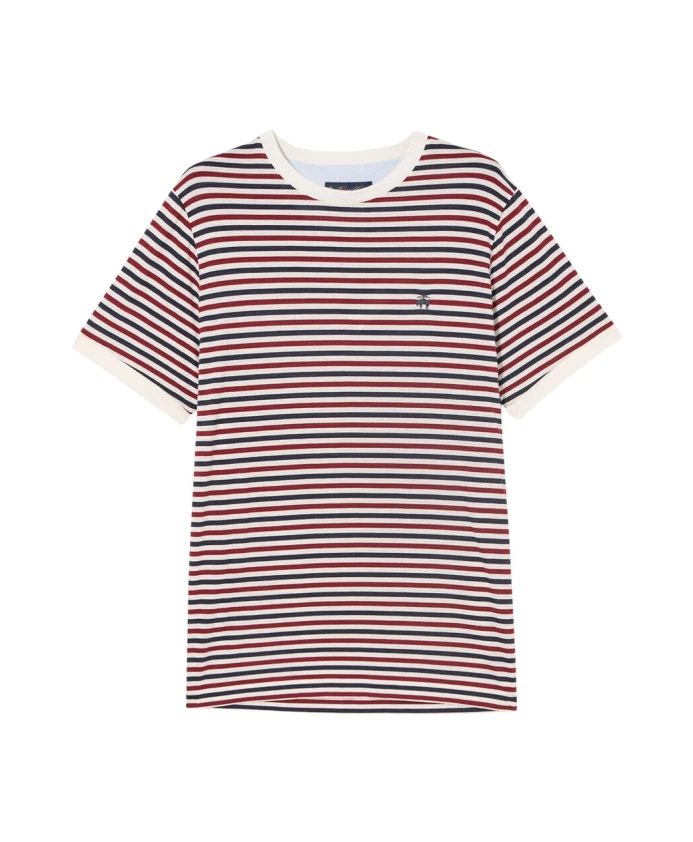 Полосатая футболка из смесовой хлопковой ткани Brooks Brothers, мультиколор
Полосатая футболка из смесовой хлопковой ткани Brooks Brothers, мультиколор