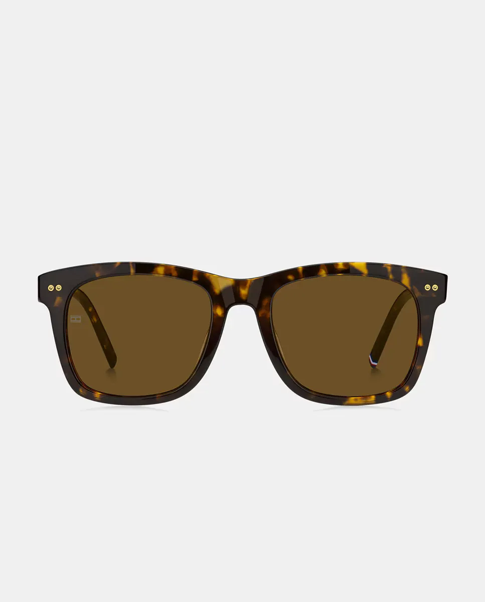 Мужские солнцезащитные очки квадратной формы из ацетата Tommy Hilfiger, коричневый
Мужские солнцезащитные очки квадратной формы из ацетата Tommy Hilfiger, коричневый