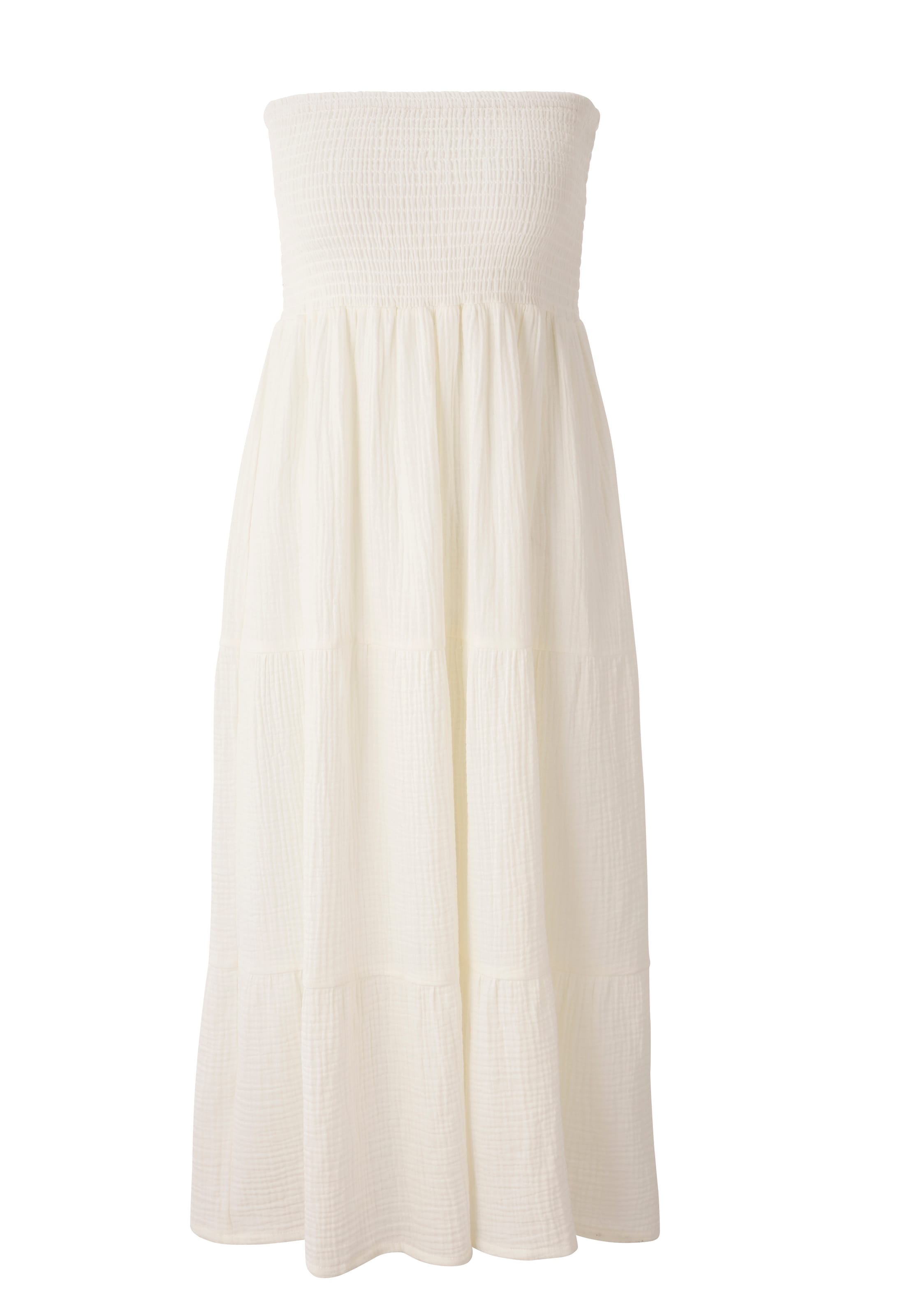 Aniston CASUAL Летнее платье белого цвета
Aniston CASUAL Летнее платье белого цвета