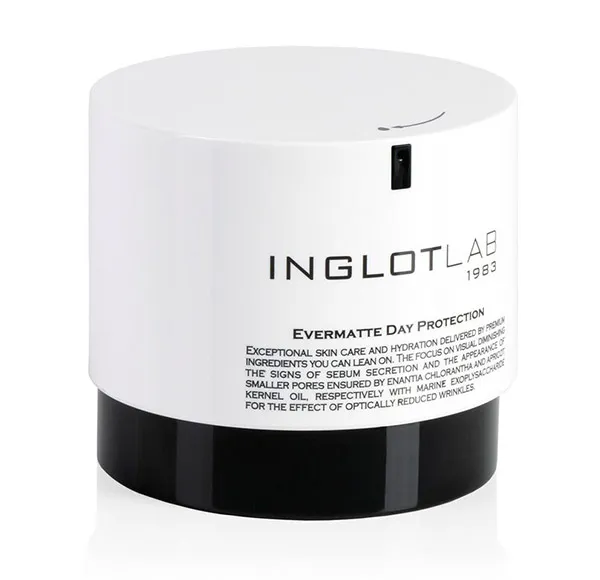 Дневной крем Lab Evermatte Day Protection Face Cream Inglot, 50 ml
Дневной крем Lab Evermatte Day Protection Face Cream Inglot, 50 ml