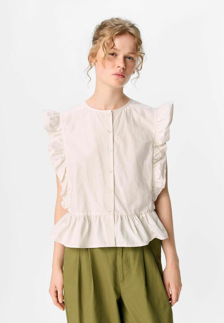 Блуза Object RÜSCHEN, White/Sand/White
Блуза Object RÜSCHEN, White/Sand/White