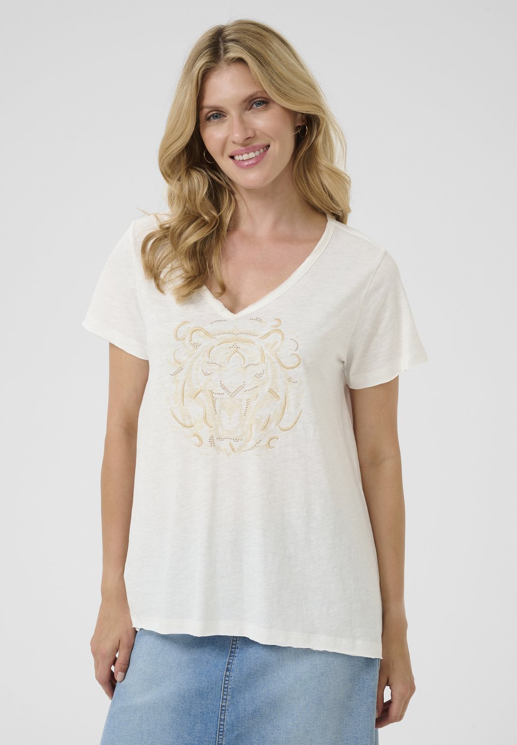 Футболка с принтом Cream, белый
Футболка с принтом Cream, белый