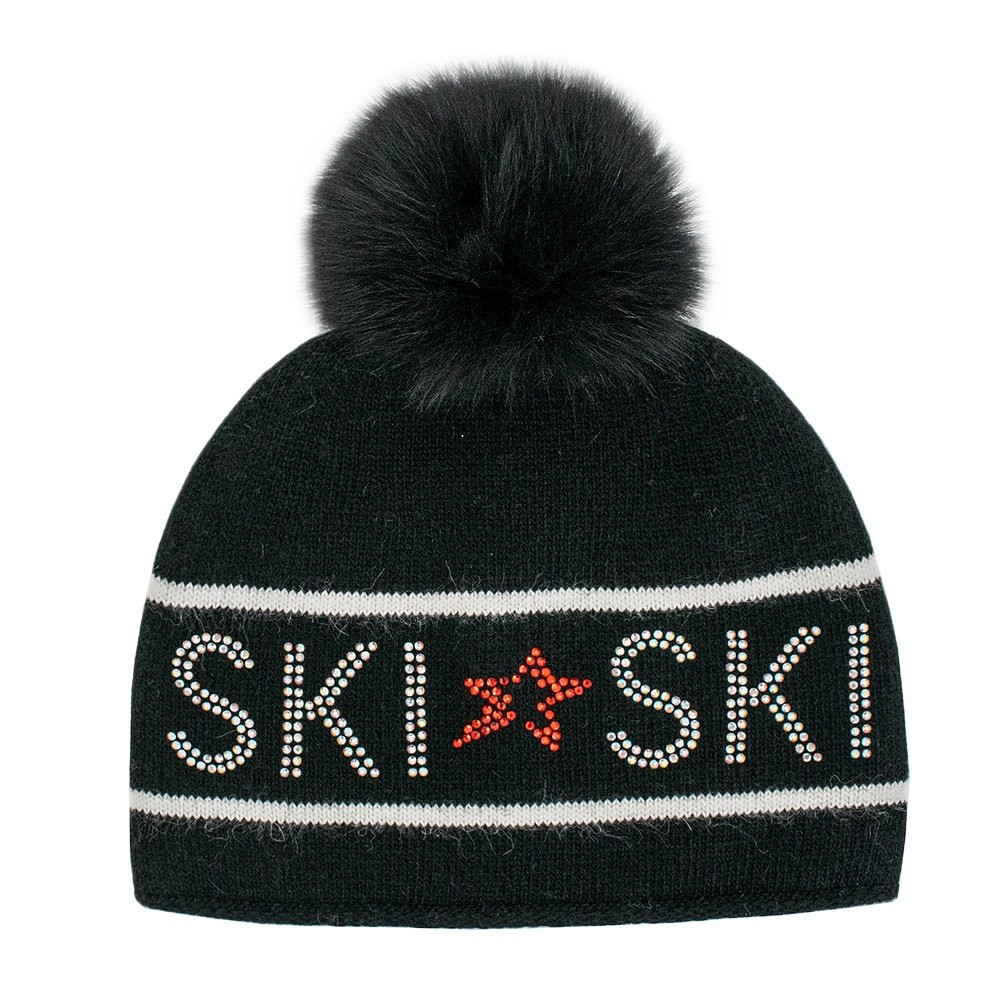 Горнолыжная шапка Peter Glenn Crystal с помпоном из лисьего меха (женская), Black Fox
Горнолыжная шапка Peter Glenn Crystal с помпоном из лисьего меха (женская), Black Fox