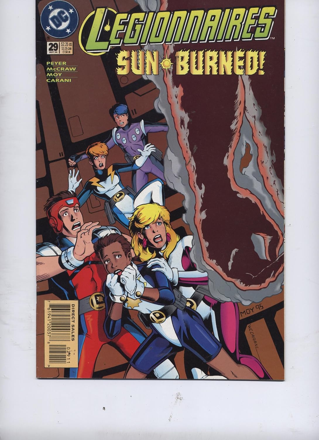 Legionnaires #29 (Sun Burned!, September 1995) (DC)
Legionnaires #29 (Sun Burned!, September 1995) (DC)