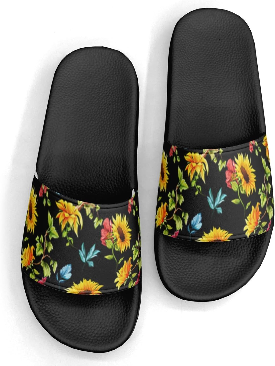 Тапочки с дизайном ананасов, сандалии для женщин и мужчин, повседневные спортивные сандалии для бассейна, душа, для дома и улицы Generic, Sunflower With Leaves
Тапочки с дизайном ананасов, сандалии для женщин и мужчин, повседневные спортивные сандалии для бассейна, душа, для дома и улицы Generic, Sunflower With Leaves