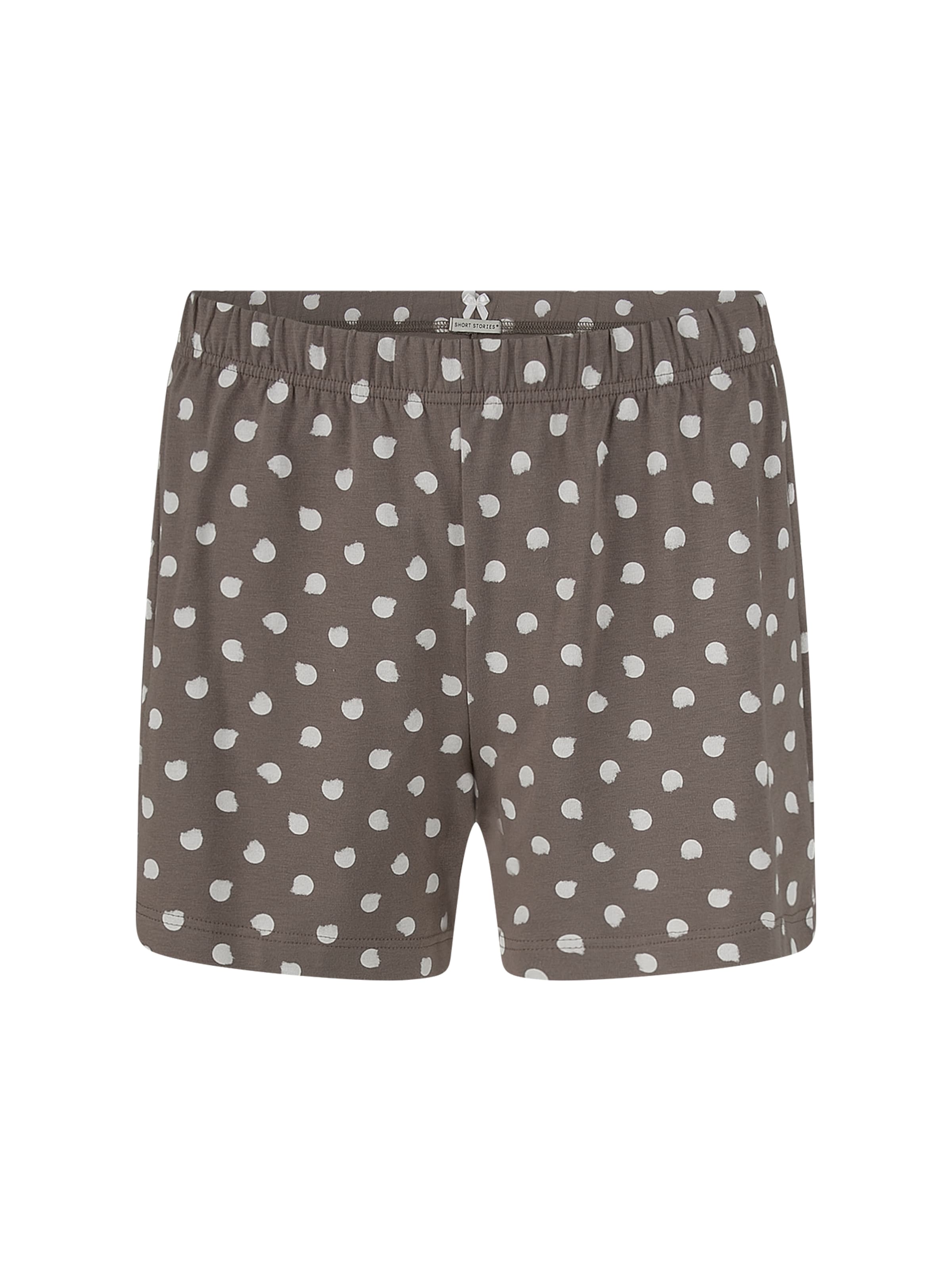 Sanetta Короткий пижамный комплект в коричневом
Sanetta Короткий пижамный комплект в коричневом