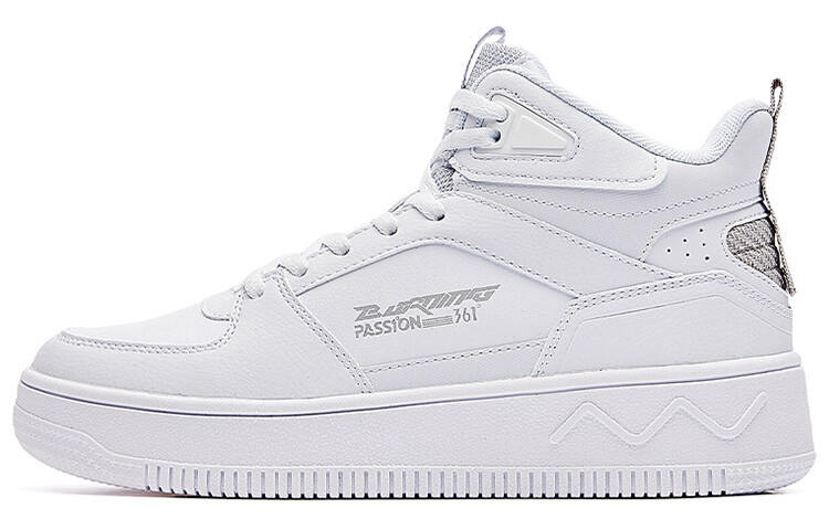 Кеды, скейтборд обувь женская высокая ярко-белый 361°
Кеды, скейтборд обувь женская высокая ярко-белый 361°