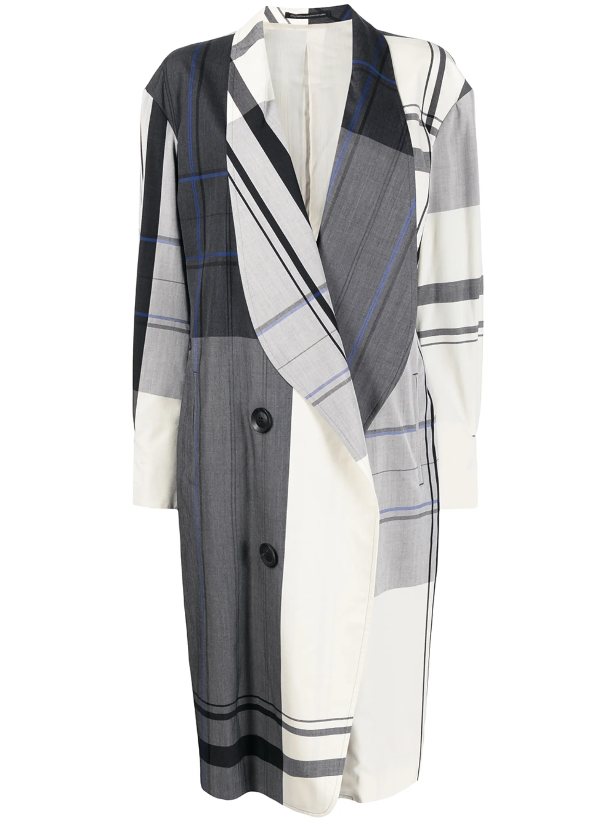 Однобортное пальто в клетку Y'S, мультиколор
Однобортное пальто в клетку Y'S, мультиколор