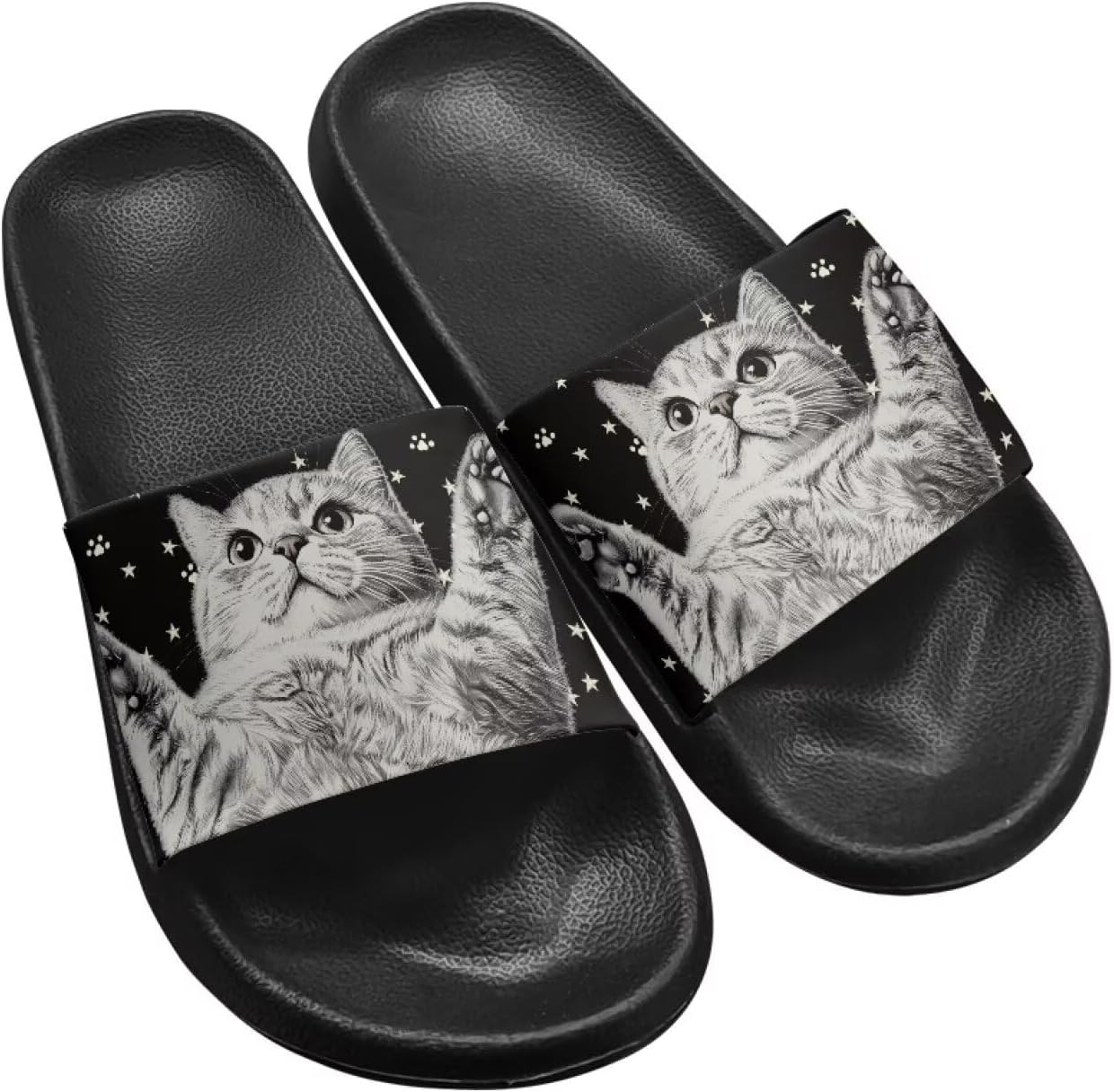 Узкие шлепанцы для мужчин, плоские сандалии для душа с открытым носком, амортизирующие из ЭВА, летние тапочки-шлепанцы Twousenru, Cute Kitten
Узкие шлепанцы для мужчин, плоские сандалии для душа с открытым носком, амортизирующие из ЭВА, летние тапочки-шлепанцы Twousenru, Cute Kitten