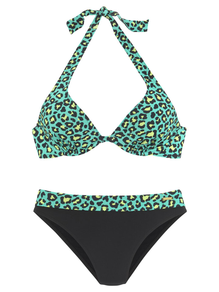Комплект бикини Bruno Banani, цвет türkis/bedruckt
Комплект бикини Bruno Banani, цвет türkis/bedruckt
