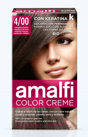Крем-краска для волос 4/00 СРЕДНЕ-КОРИЧНЕВЫЙ AMALFI
Крем-краска для волос 4/00 СРЕДНЕ-КОРИЧНЕВЫЙ AMALFI