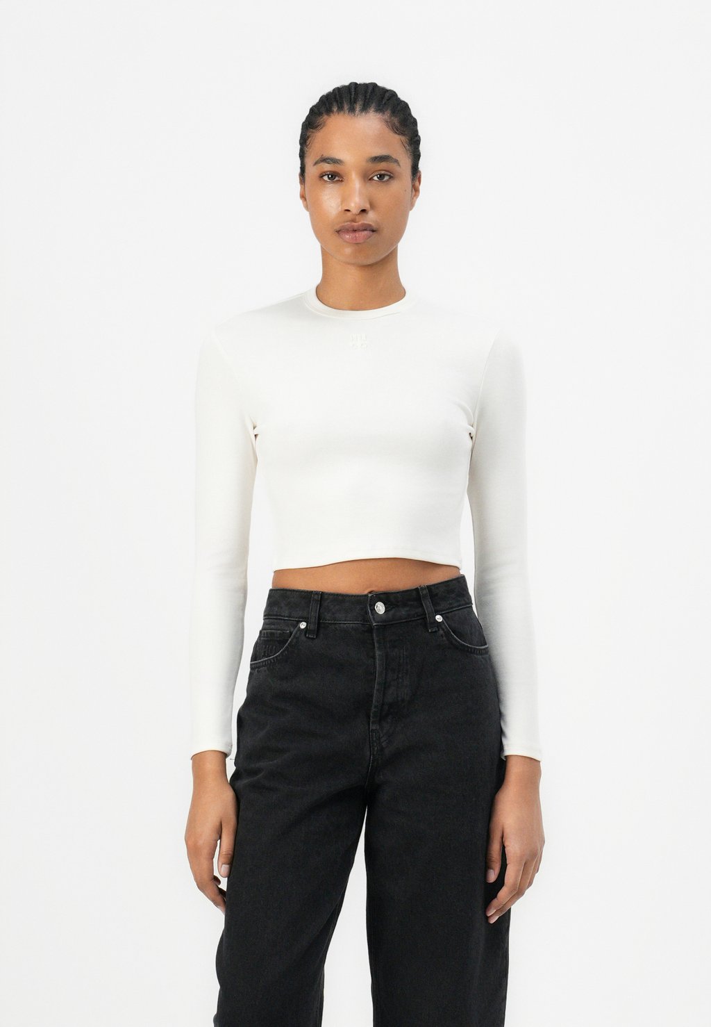 Топ с длинными рукавами DAFILOMENA HUGO, белый
Топ с длинными рукавами DAFILOMENA HUGO, белый