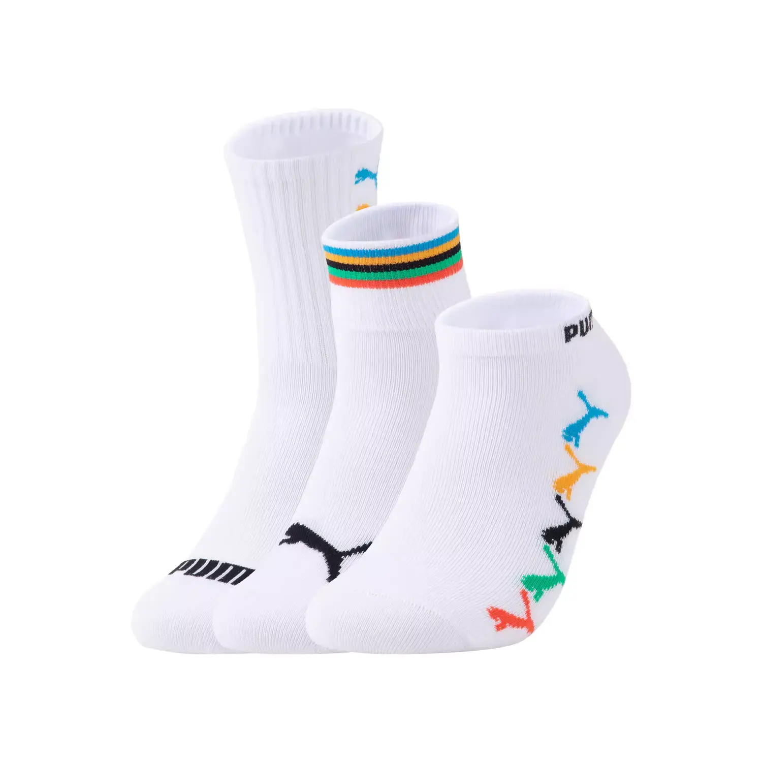 PUMA Набор носков Unisex 3 Pack White
PUMA Набор носков Unisex 3 Pack White