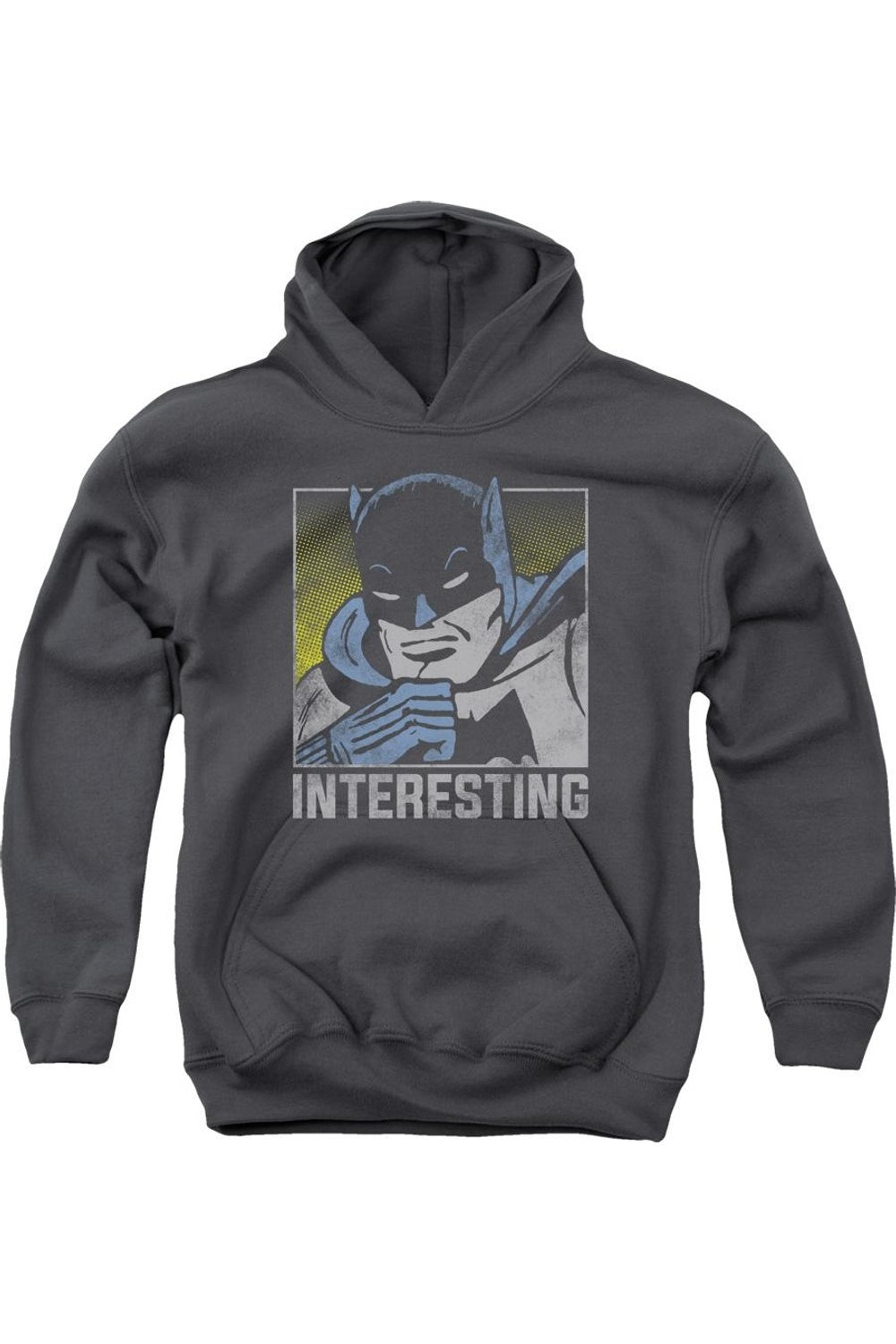 DC Comics Молодежная толстовка с капюшоном Gildan, Charcoal
DC Comics Молодежная толстовка с капюшоном Gildan, Charcoal