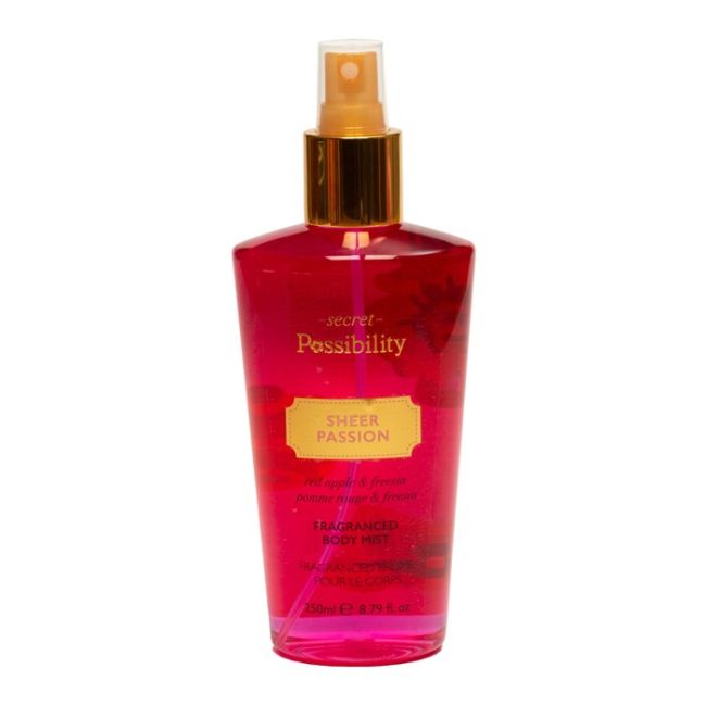 Secret Sheer Passion спрей для тела Possibility, 250 мл
Secret Sheer Passion спрей для тела Possibility, 250 мл