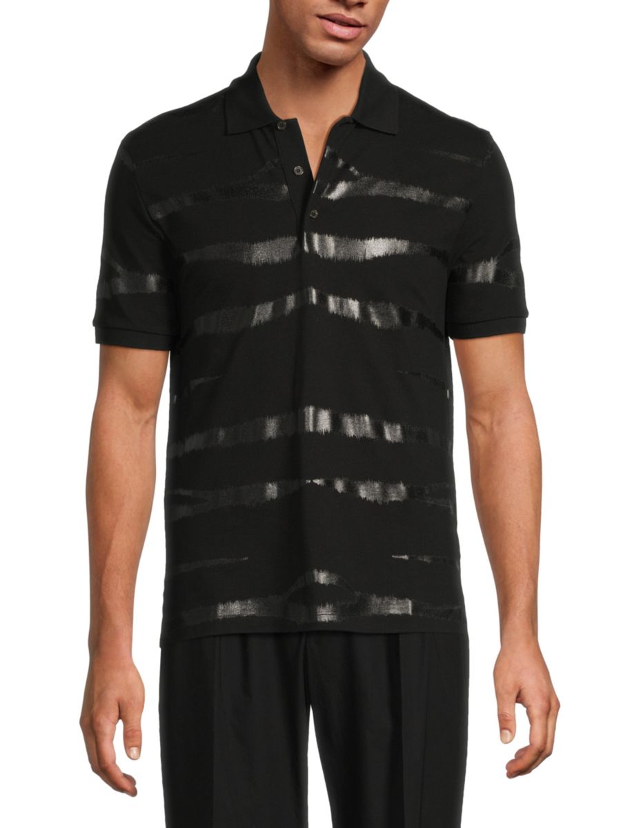 Глянцевая рубашка-поло с абстрактным принтом Valentino, цвет Tiger
Глянцевая рубашка-поло с абстрактным принтом Valentino, цвет Tiger