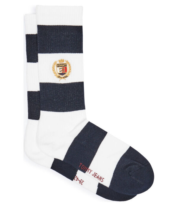 Носки мужские Tommy Jeans в полоску с вышивкой, сине-белый
Носки мужские Tommy Jeans в полоску с вышивкой, сине-белый