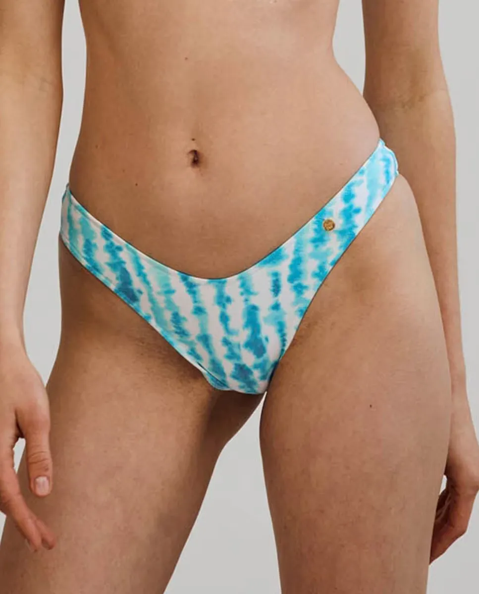 Бразильские плавки бикини с принтом тай-дай Bohodot, белый
Бразильские плавки бикини с принтом тай-дай Bohodot, белый