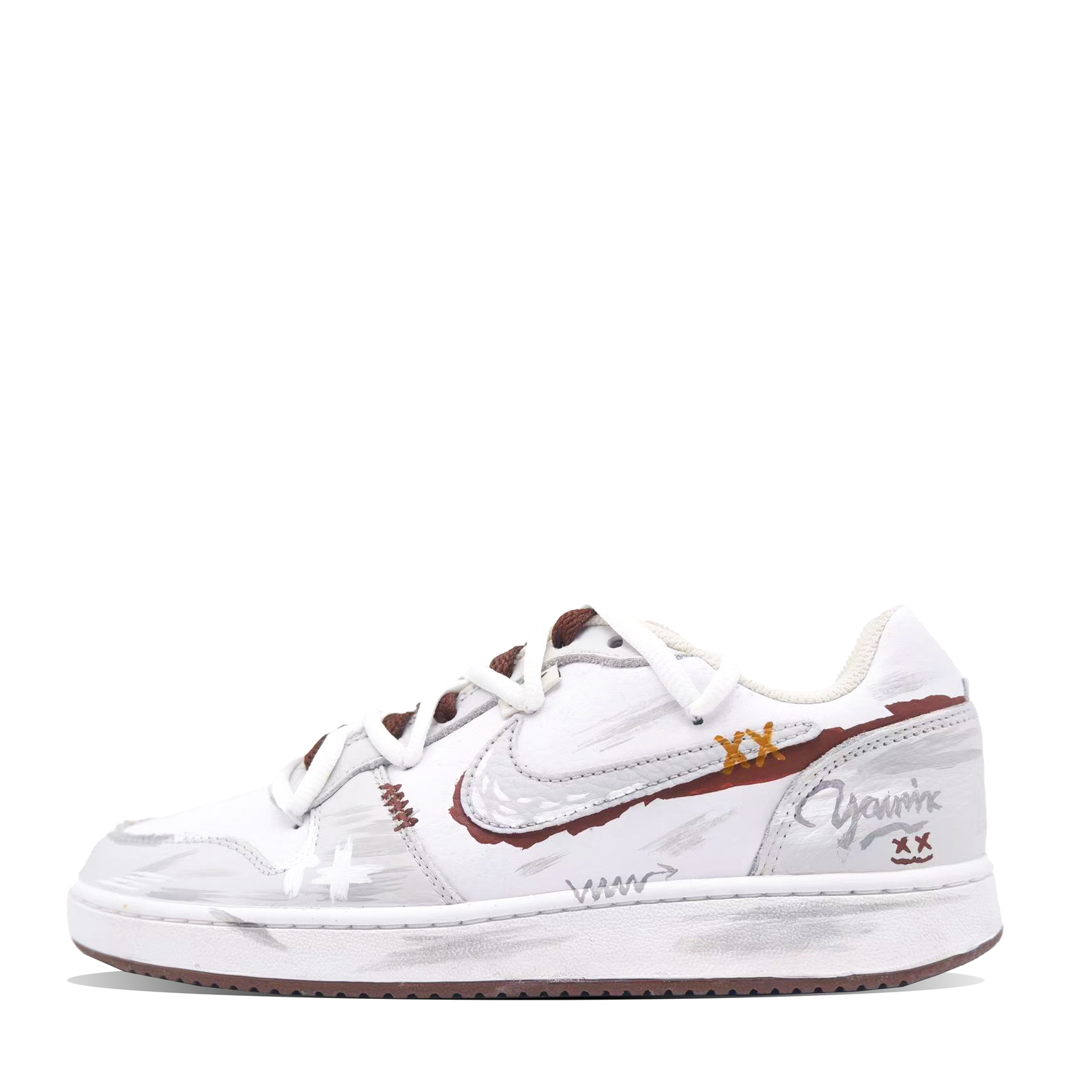 Ebernon mischievous ghost устойчивые к истиранию низкие кроссовки для скейтборда men's Nike, белый
Ebernon mischievous ghost устойчивые к истиранию низкие кроссовки для скейтборда men's Nike, белый