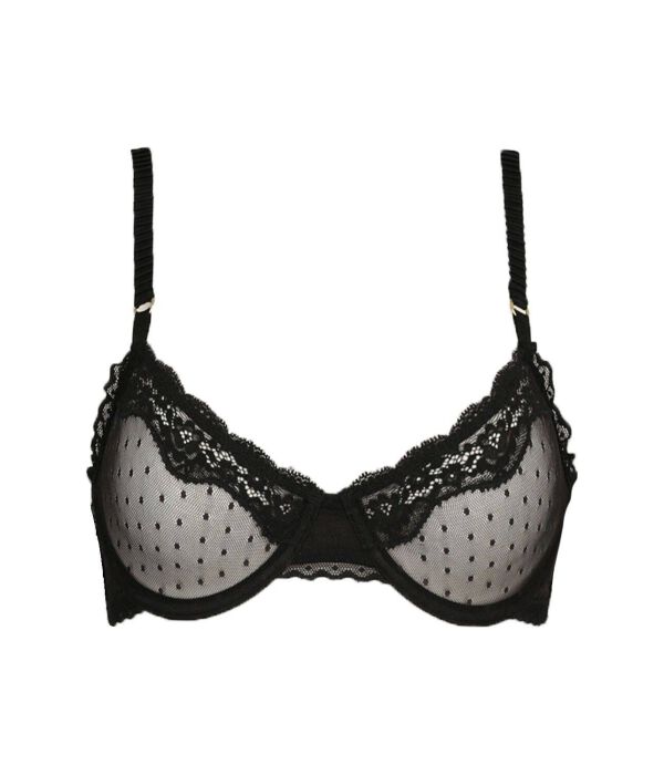 Кружевной бюстгальтер Stella Mccartney, черный
Кружевной бюстгальтер Stella Mccartney, черный
