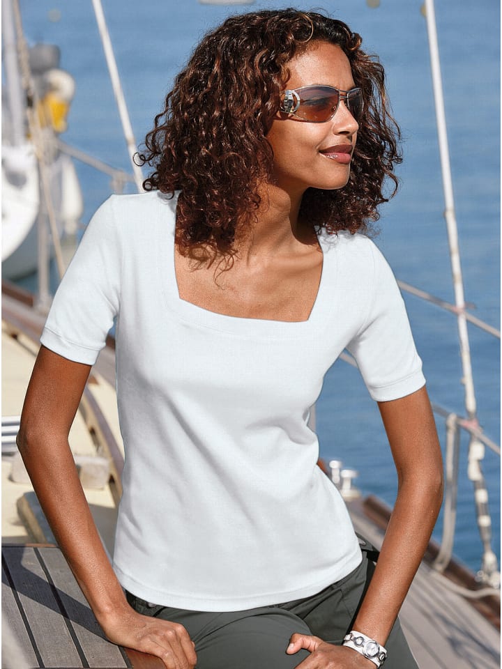 Рубашка с короткими рукавами белого цвета WITT WEIDEN
Рубашка с короткими рукавами белого цвета WITT WEIDEN