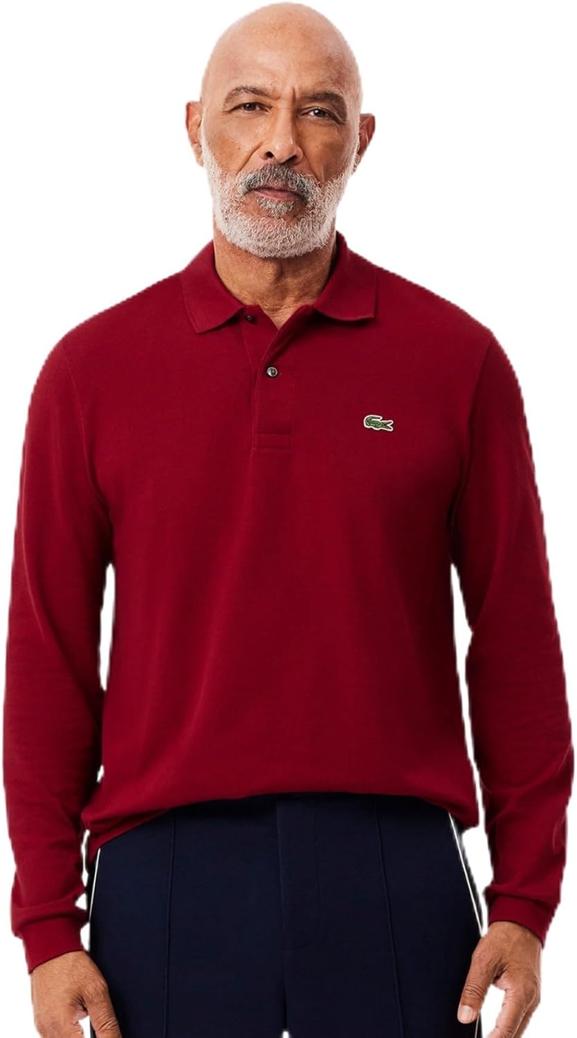 Официальная поло-рубашка Lacoste Original Fit с длинным рукавом, модель L1312, бордо
Официальная поло-рубашка Lacoste Original Fit с длинным рукавом, модель L1312, бордо