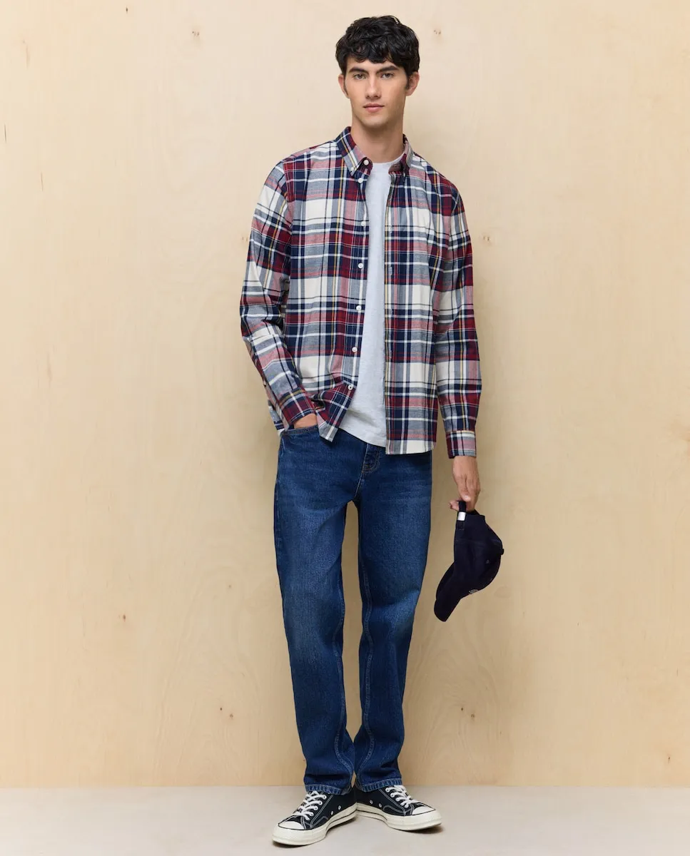 Рубашка с длинным рукавом в клетку для мужчин Easy Wear, темно-синий
Рубашка с длинным рукавом в клетку для мужчин Easy Wear, темно-синий