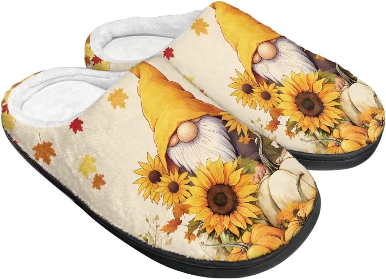 Домашние тапочки Buxolandt Holiday Thanksgiving для женщин и мужчин- мягкие теплые тапочки для спальни, Sunflower Gnome Print
Домашние тапочки Buxolandt Holiday Thanksgiving для женщин и мужчин- мягкие теплые тапочки для спальни, Sunflower Gnome Print