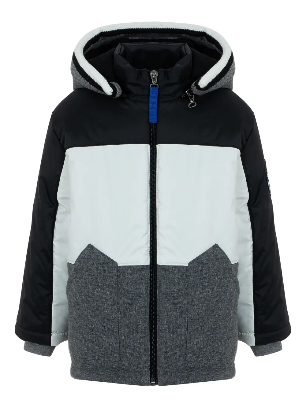 Куртка в стиле колор-блок с капюшоном Lapin House, белый
Куртка в стиле колор-блок с капюшоном Lapin House, белый