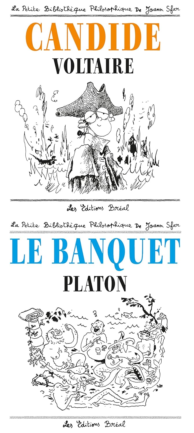 Le banquet de Platon et Candide de Voltaire par Joan Sfar - Pack (BREAL)
Le banquet de Platon et Candide de Voltaire par Joan Sfar - Pack (BREAL)