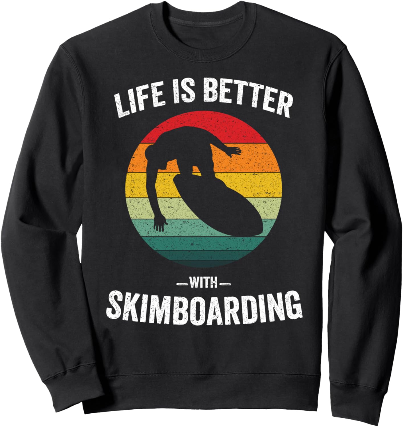 Жизнь лучше со скимбордингом. Винтажная толстовка со скимбордом Retro Skimboarding Lover, черный
Жизнь лучше со скимбордингом. Винтажная толстовка со скимбордом Retro Skimboarding Lover, черный