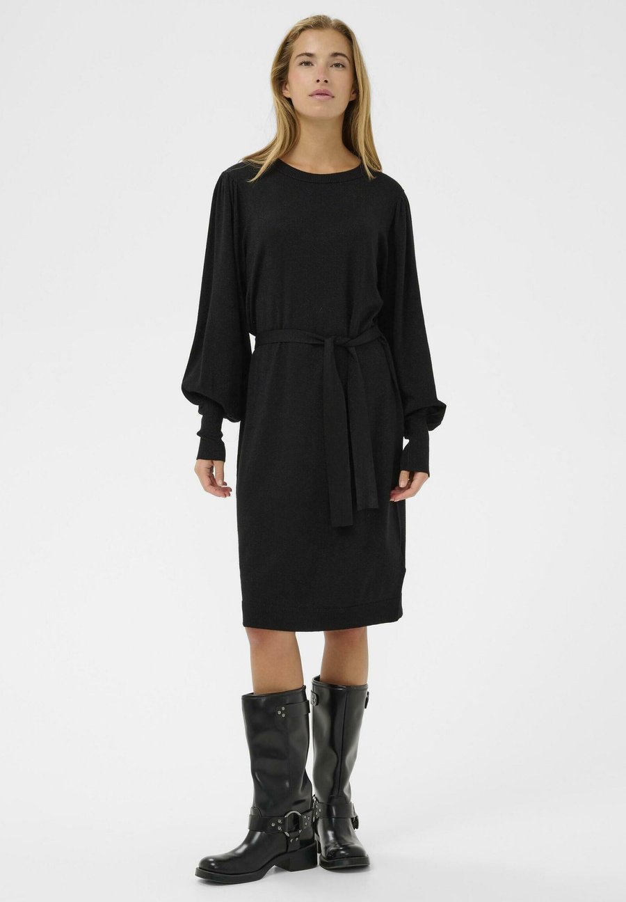 Платье Kaffe KAREGINA KNIT BELT DRESS GLITTER, Black Deep/Mottled Black
Платье Kaffe KAREGINA KNIT BELT DRESS GLITTER, Black Deep/Mottled Black