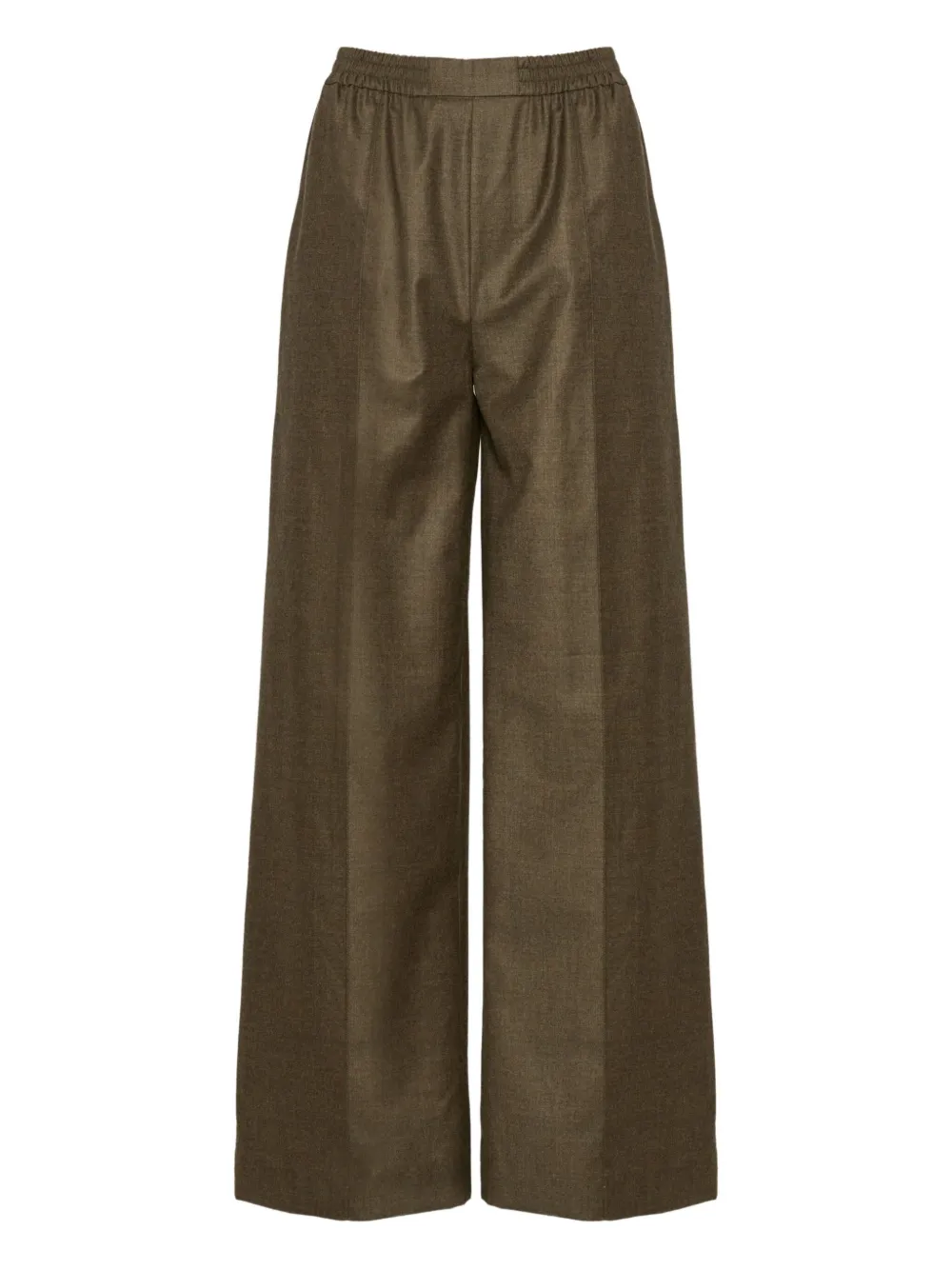 Фланелевые брюки с эластичным поясом Yves Salomon, коричневый
Фланелевые брюки с эластичным поясом Yves Salomon, коричневый