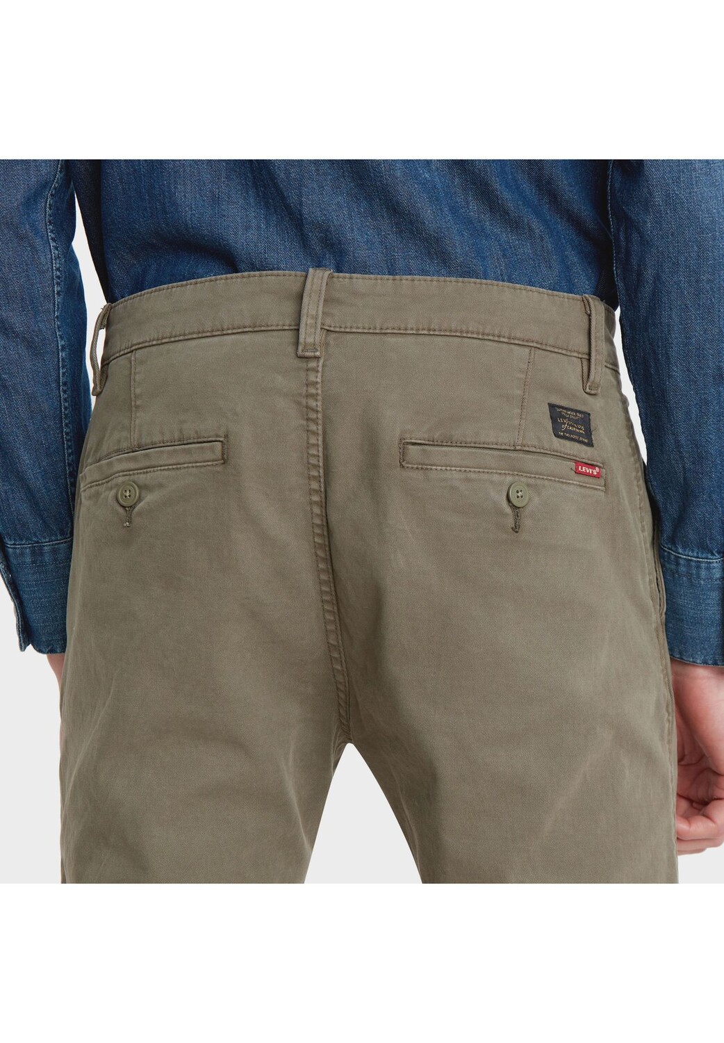 II Taper Chino, однотонный, для мужчин Levi's, зеленый
II Taper Chino, однотонный, для мужчин Levi's, зеленый