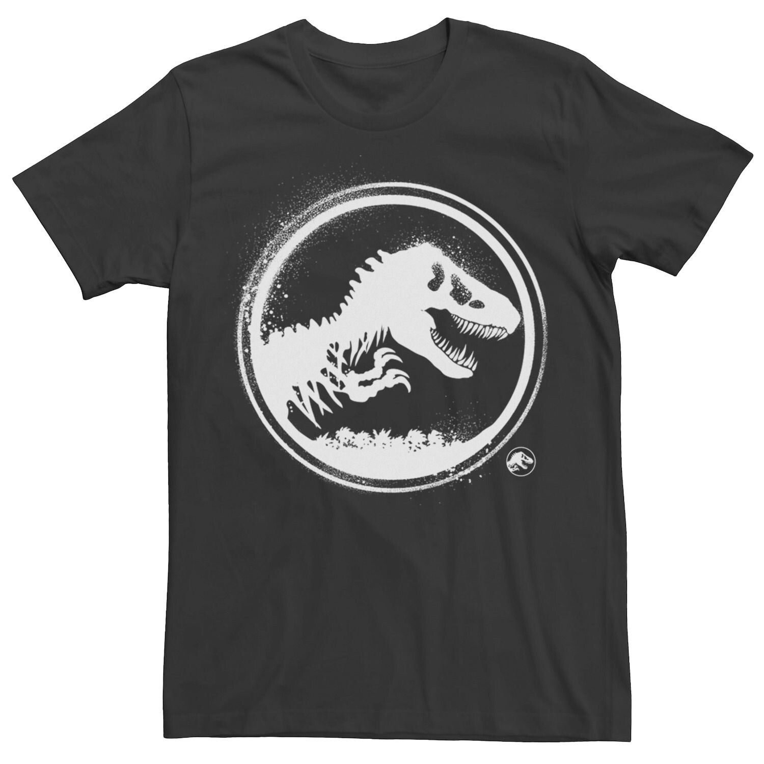 Мужская футболка с логотипом Jurassic World, аэрозольной краской и трафаретом Licensed Character
Мужская футболка с логотипом Jurassic World, аэрозольной краской и трафаретом Licensed Character