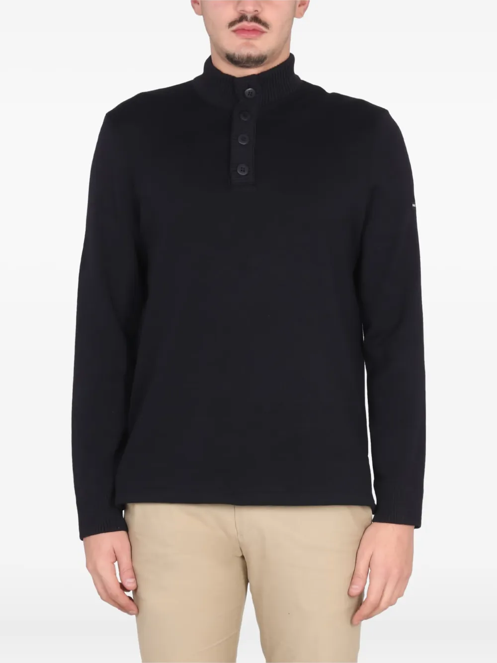 Водолазка на пуговицах Saint James, черный
Водолазка на пуговицах Saint James, черный