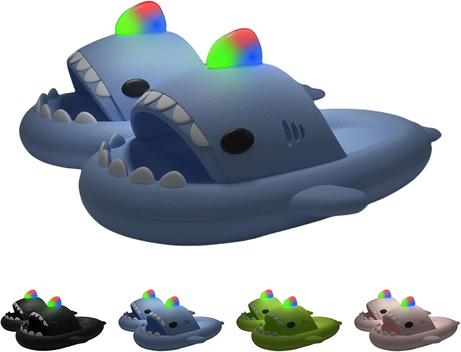 Шлепанцы с акулой, светящиеся в темноте, люминесцентные шлепанцы с акулой, унисекс, летние нескользящие шлепанцы с открытым носком для ванной Generic
Шлепанцы с акулой, светящиеся в темноте, люминесцентные шлепанцы с акулой, унисекс, летние нескользящие шлепанцы с открытым носком для ванной Generic