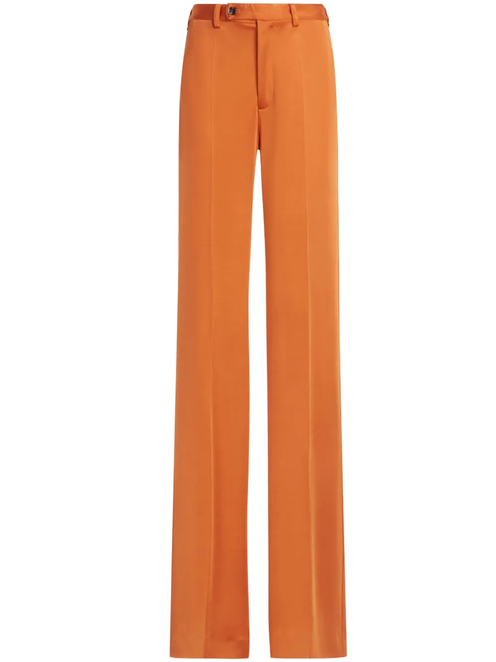 Прямые брюки со складками Marni, оранжевый
Прямые брюки со складками Marni, оранжевый